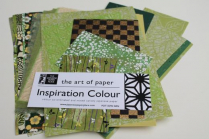 Japanese Paper Colour Inspiration Green