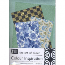 Japanese Paper Colour Inspiration Aqua