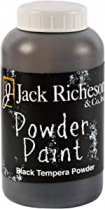 Richeson Tempera Powder Paint 1lb Black