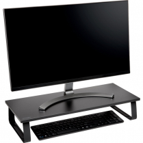 KENSINGTON EXTRA WIDE MONITOR STAND BLACK