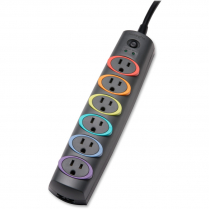 Kensington SmartSockets 6-Outlets Surge Suppressor