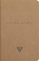 Clairefontaine Flying Spirit Notebook 4-1/4" x 6-3/4" Kraft