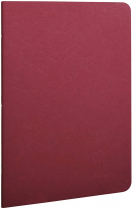 Age Bag Staplebound Notebook 6-1/2" x 8-1/4" Red