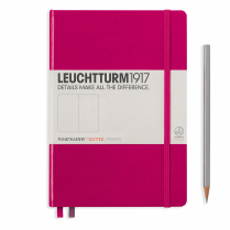 Leuchtturm Notebook A5 5-3/4" x 8-3/4" Dotted Berry