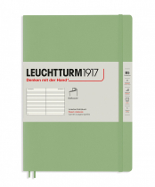 Leuchtturm Softcover Composition Notebook B5 7-1/2" x 10" Ruled Sage