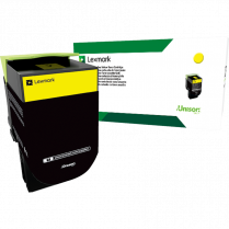 Lexmark® Toner Cartridge Return Program 801SY Yellow