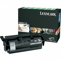 Lexmark® Toner Cartridge High Yield Return Program T650A11A Black