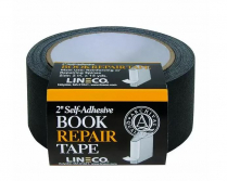 Lineco Book Spine Repair Tape 2" x 45' Black
