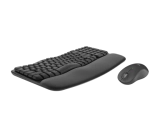 Logitech MK670 Wave Keys Ergnomic Keyboard & Mouse Set Graphite