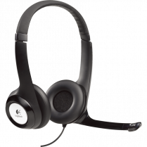 LOGITECH H390 COMFORT USB HEADSET W/ MICROPHONE