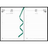 Letts Daily Planner 6" x 8" Black
