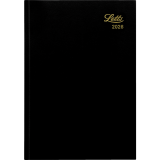 Letts Daily Planner 6" x 8" Black