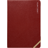 Letts® Serene Weekly Planner Sewn bound 8-1/4" x 5-7/8" Multilingual Burgundy
