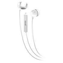 EARBUDS W MIC REMOTE WHITE MAXELL STEREO