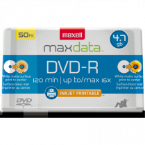 DVD-R MAXELL PRINTABLE 50/SPIN 16X
