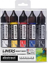 Sennelier Abstract Liners Heavy Body 5x22ml