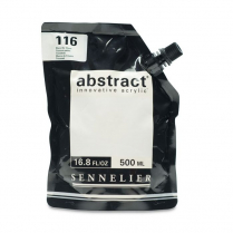 Sennelier Abstract Acrylic Paint 500ml Titanium White