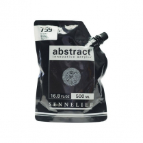 Sennelier Abstract Acrylic Paint 500ml Mars Black