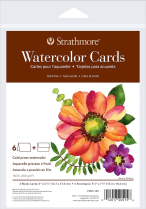 Strathmore Watercolour Cards Cold Press 5" x 7" 6/Pkg