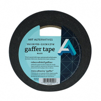 Art Alternatives Gaffer Tape 2" Black