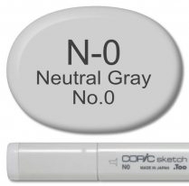 Copic Sketch Marker N-0 Neutral Grey No 0