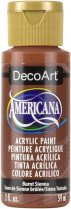Americana Acrylic Paint 2oz Burnt Sienna