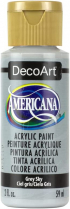 Americana Acrylic Paint 2oz Grey Sky