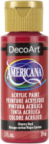 Americana Acrylic Paint 2oz Cherry Red