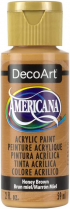 Americana Acrylic Paint 2oz Honey Brown