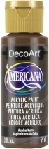 Americana Acrylic Paint 2oz Asphaltum