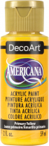 Americana Acrylic Paint 2oz Primary Yellow