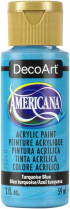 Americana Acrylic Paint 2oz Turquoise Blue