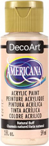 Americana Acrylic Paint 2oz Natural Buff