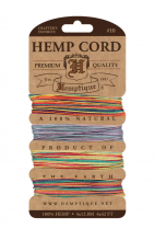 Hemptique Hemp Cord #10 Variegated2 4/Set