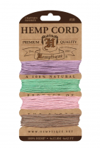 Hemptique Hemp Cord #10 Vintage 4/Set