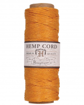 Hemptique Hemp Cord #10 Gold 205'