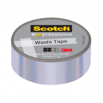 Scotch Expressions Washi Tape Iridescent Purple