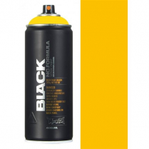 Montana BLACK Spray Paint 400ml Yellow