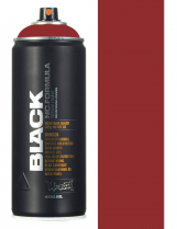 Montana BLACK Spray Paint 400ml Rust