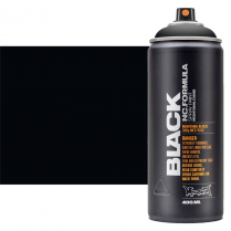 Montana BLACK Spray Paint 400ml Black