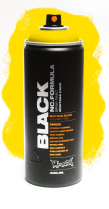 Montana BLACK Spray Paint 400ml Power Yellow