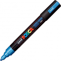 Posca PC-5M Paint Marker Medium Bullet Metallic Blue