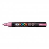 Posca PC-5M Paint Marker Medium Bullet Metallic Pink
