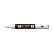 Posca PC-1M Paint Marker Extra-Fine Bullet White