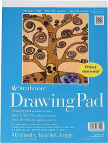 Strathmore Youth Drawing Pad 9" x 12" 40sheets