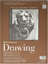 Strathmore Drawing Pad Smooth 11" x 14" 24Sheets