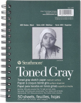 Strathmore Toned Gray Sketch Book 5" x 8"