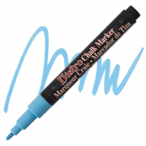 Bistro Chalk Marker Fine Fluorescent Light Blue