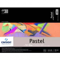 Canson Mi-Teintes Pastel Pad 12" x 16" Assorted Colours