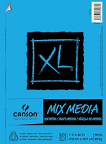 Canson XL Mix Media Sketchbook 7" x 10" 60sheets